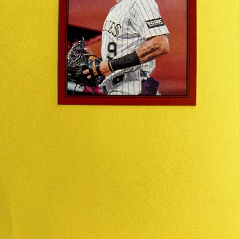2026 Topps Heritage Brenton Doyle #355 Red‎ Border Rockies